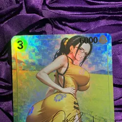Tashigi ONE PIECE Asian Dress GODDESS ACG Waifu Girl Holo Card - Image 5