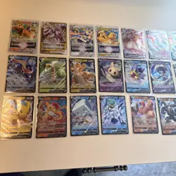 Pokemon Cards V Star, Max, V Lot Of 22 Cards! - Image 1