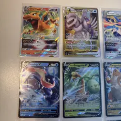 Pokemon Cards V Star, Max, V Lot Of 22 Cards! - Image 2