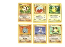 Pokemon Vintage Card Lot Base Jungle WOTC Era LP/MP - Image 1