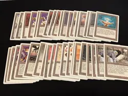Mtg Revised Artifacts Lot 39 Cards-Sol Ring,Jayemdae Tomb. Played - Image 1