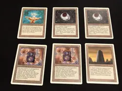 Mtg Revised Artifacts Lot 39 Cards-Sol Ring,Jayemdae Tomb. Played - Image 2