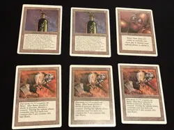 Mtg Revised Artifacts Lot 39 Cards-Sol Ring,Jayemdae Tomb. Played - Image 4
