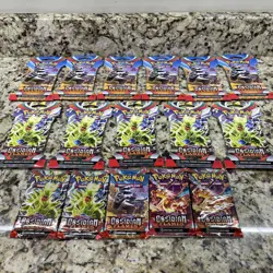 16x Obsidian Flames Booster pack New Sealed Pokemon Cards - Image 1