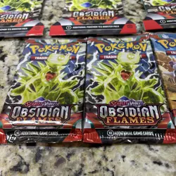 16x Obsidian Flames Booster pack New Sealed Pokemon Cards - Image 2