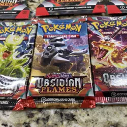 16x Obsidian Flames Booster pack New Sealed Pokemon Cards - Image 3