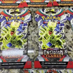 16x Obsidian Flames Booster pack New Sealed Pokemon Cards - Image 5