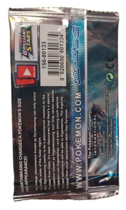 Pokemon Brilliant Stars Booster Pack 10 Cards Pack NEW SEALED Official TCG - Image 2