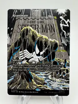 MTG Marvel's Spider-Man REANIMATE Borderless Mythic #0020 - Image 1