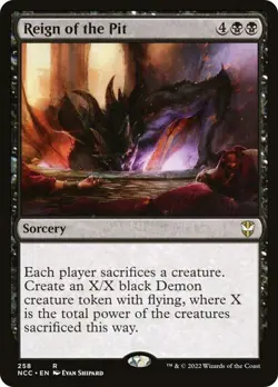 Reign of the Pit - NCC - Rare - MTG Magic Pack fresh - Image 1