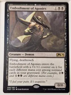 Embodiment of Agonies - Magic 2020 Core Set M20 - Magic the Gathering MTG Nice! - Image 1