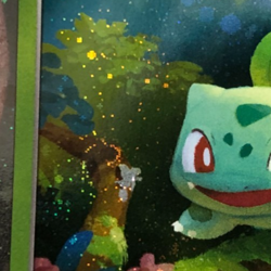 Pokemon TCG Promo SVP 046 Holographic Bulbasaur w Swirl Near Mint. - Image 2