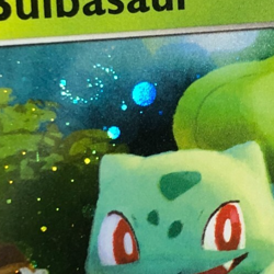 Pokemon TCG Promo SVP 046 Cosmos Holographic Bulbasaur w Swirl Near Mint. - Image 2