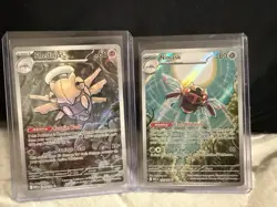 Shedinja and Ninjask Mega Evolution Pokemon 144/132 & 137/132 - Image 1