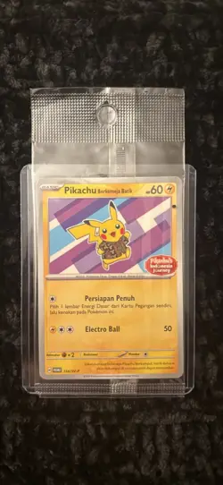 Pokemon Pikachu Berkemeja Batik Shirt Indonesian Journey Promo 154/Sv-p - Image 1