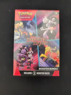 New Pokemon TCG Scarlet & Violet Destined Rivals Booster Bundle (Factory Sealed) - Image 1