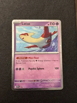 Pokemon Latias SVP139 Cosmos Holo Stellar Crown Promo NM - Image 1