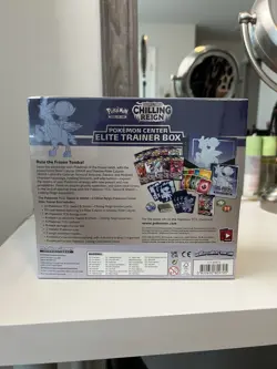 Pokemon Center Chilling Reign Elite Trainer Box Set Error With Blister Packs - Image 4