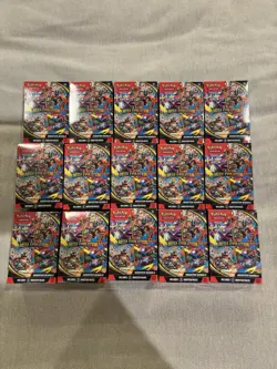 Lot of 15 Pokemon MEGA EVOLUTION Booster Bundles Pokemon Sealed New - Image 1