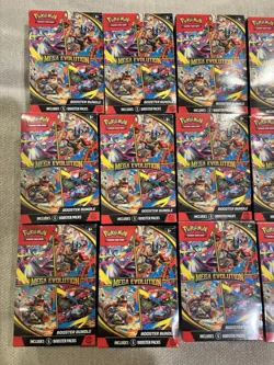 Lot of 15 Pokemon MEGA EVOLUTION Booster Bundles Pokemon Sealed New - Image 4