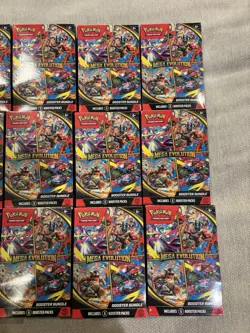 Lot of 15 Pokemon MEGA EVOLUTION Booster Bundles Pokemon Sealed New - Image 5