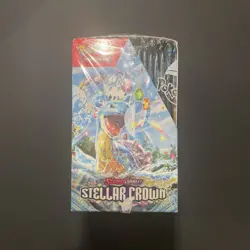 Pokemon TCG Scarlet & Violet Stellar Crown Half Booster Box, 18 Packs, Sealed. - Image 2