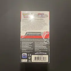 Pokemon TCG Scarlet & Violet Stellar Crown Half Booster Box, 18 Packs, Sealed. - Image 3