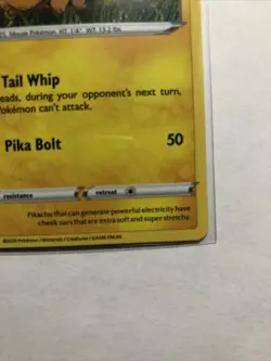 Pikachu Pokemon TCG 25th Anniversary SWSH039 General Mills Holo Promo - Image 5