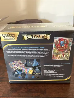Pokemon Mega Evolution Lucario ETB Elite Trainer Box Mega Lucario In Hand - Image 3