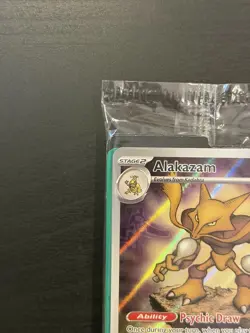 Alakazam #009 Pokemon Center Stamped [PROMO] NM Sealed | Pokemon Mega Evolution - Image 4