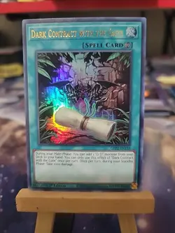 Yugioh! Dark Contract with the Gate - GFP2-EN159 - Ultra Rare - 1st Edition NM - Image 1