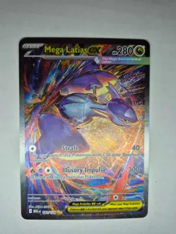 Mega Latias EX SIR 181/132 Secret Rare Pokemon Card (PACK FRESH) Mega Evolutions - Image 1