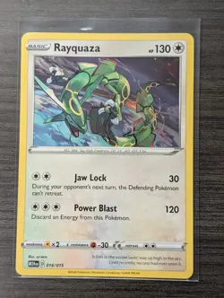 Rayquaza 014/015 Pokemon TCG - McDonalds 2024 Card - Near Mint - Pack Fresh - Image 1