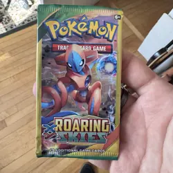 Pokemon TCG XY Roaring Skies Mini Booster Pack (1 Pack - 3 Cards) Art - Image 1