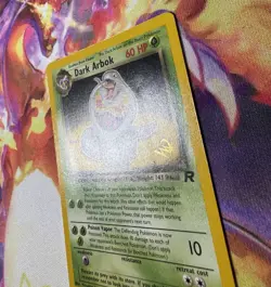 DARK ARBOK W Stamp Stamped Pokemon Card - WOTC Promo - Team Rocket 19/82 - Image 4