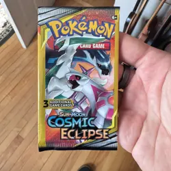 2019 Cosmic Eclipse Mini Pokemon Booster Pack 3 Cards - - Image 1