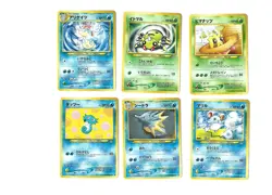 Pokemon Vintage Card Lot NEO Japanese NM/LP Lot Of X6 - Image 1