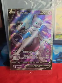 Mewtwo V SWSH229 SWSH: Sword & Shield Promo Cards Holo Pokemon TCG - Image 3