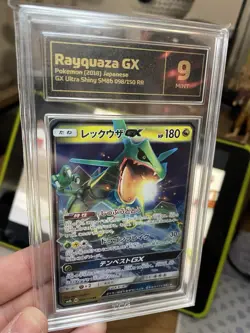 2018 Rayquaza Japanese GX 138/185 Ultra Shiny! Pokemon Card TCG 9 Mint! CCG! - Image 1