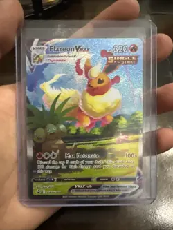 Flareon VMAX SWSH180 SWSH: Sword & Shield Promo Cards Holo CLEAN 💎 - Image 1