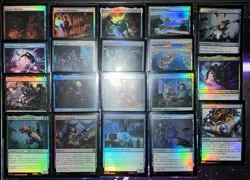 Spider Man Magic The Gathering Foil Lot Of 19 Cards! Mint - Image 1