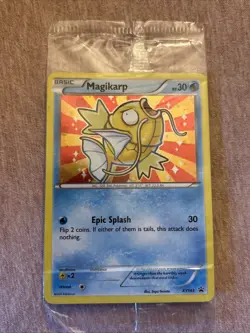 Pokemon Card - Shiny Magikarp XY143 - Holo - Target Promo - Factory Sealed - Image 1