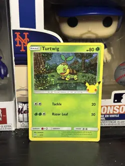 Pokemon TCG 25th Anniversary McDonalds Promo - Turtwig #4/25 - Holo Card - Image 1