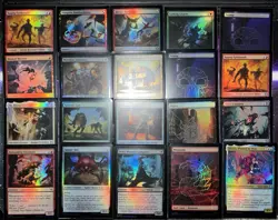 Spider Man Magic The Gathering Foil Lot Of 20 Cards! Mint - Image 1