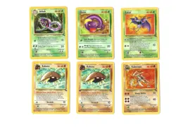 Pokemon Vintage Card Lot FOSSIL WOTC Era NM/LP Lot Of X6 - Image 1