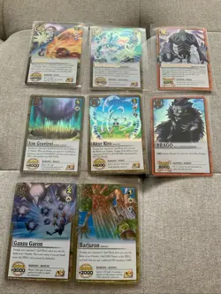 Lot of 8: 2005-2006 Zatch Bell Cards - Monsters, Sifi, Space, Etc.. in Sleeve's - Image 1