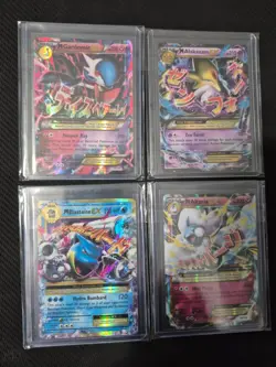 POKEMON EX MEGA ALL NEAR MINT PERFECT CONDITION CARDS !!! - Image 1