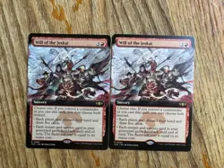 2x Will of the Jeskai Commander: Tarkir: Dragonstorm NM MTG MAGIC Extended ART - Image 2
