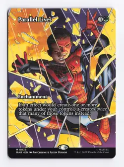 Parallel Lives (Borderless) 0036 (M) MTG Marvel's Spider-Man Eternal-Legal (MAR) - Image 1