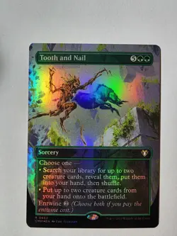 Tooth and Nail (Borderless) Commander Masters Foil - Image 1